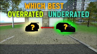 Car Simulator 2 - MOST OVERRATED CAR VS UNDERRATED CAR