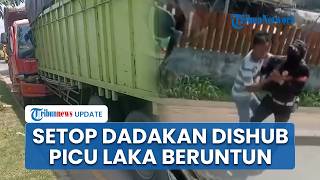 Setop Dadakan dari Dishub Diduga Picu Laka Beruntun di Palembang, Sopir Truk Emosi Kepung Petugas