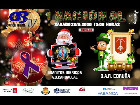 1ª Nacional Masculino Granitos Ibericos Carballal Vs O.A.R.Coruña