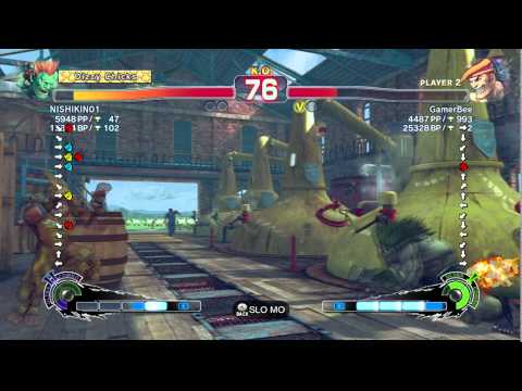 SSFIVAE~ Adon (GamerBee) vs.  Blanka (NISHIKIN01) HD