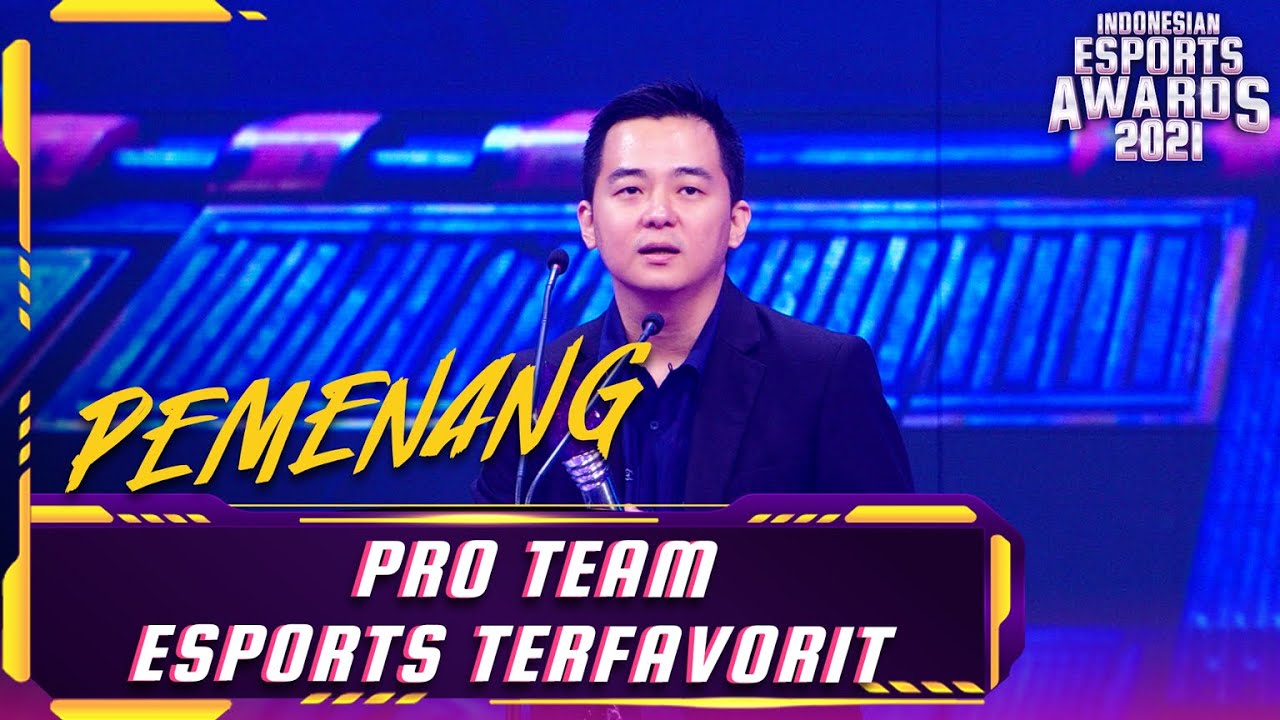 PRO TEAM ESPORTS TERFAVORIT | INDONESIAN ESPORTS AWARDS 2021