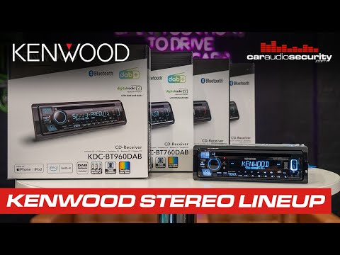 Kenwood Single DIN Car Stereo lineup | Car Audio & Security