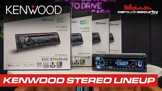 Kenwood Single DIN Car Stereo lineup | Car Audio & Security