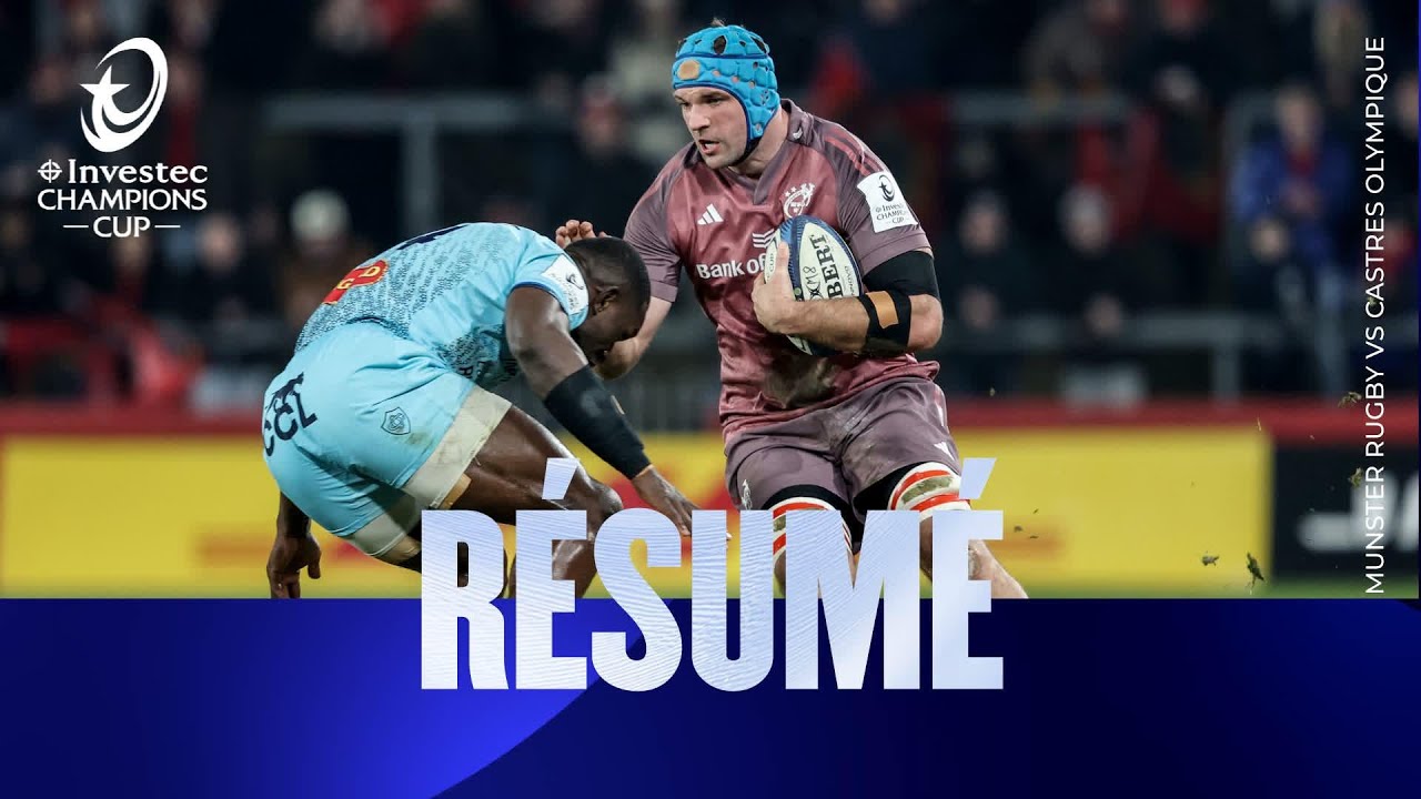 Résumés - Munster Rugby v Castres Olympique | Investec Champions Cup 2025/26