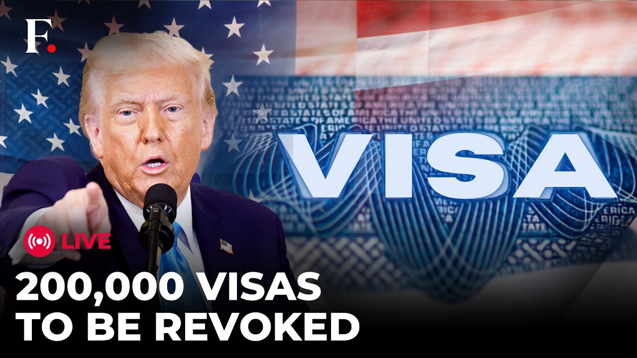 US VISA LIVE: 'Its a Privilege Not a Right' 2 Lakh US Visas Revoked, Trump's Massive Visa Probe