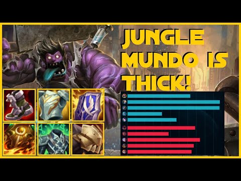 Dr. Mundo jungle is thick! Dr. Mundo vs Olaf. League of legends