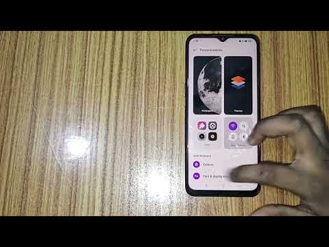 Realme c15 me font size default kaise kare, How to default font size in realme mobile