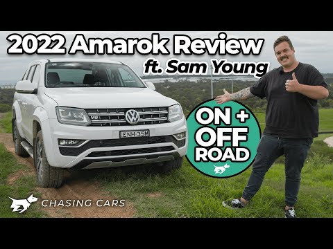 Volkswagen Amarok 2022 review | Sam Young tests 580TDI V6 ute off-road | Chasing Cars