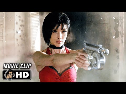 RESIDENT EVIL: RETRIBUTION Clip - "Suburbia Gunfight" (2012)