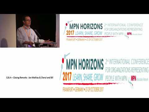 Best poster award, Closing - MPN Horizons 2017