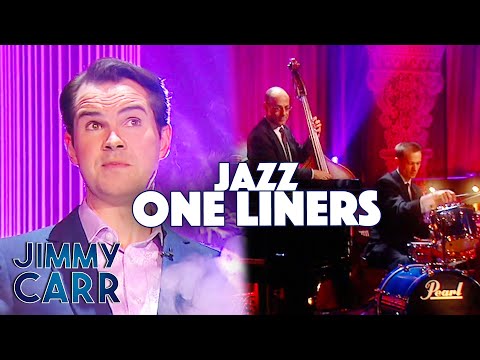 JIMMY'S THOUGHTS Featuring A Jazz Band | COMEDY CAFE | Jimmy Carr