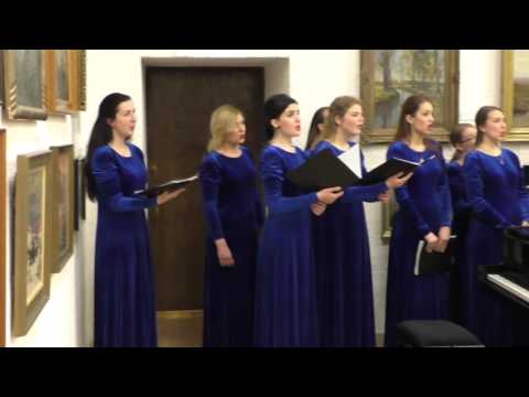 KU MA Merginų Choras. Vaclovas Augustinas - Tėvyne Mūsų