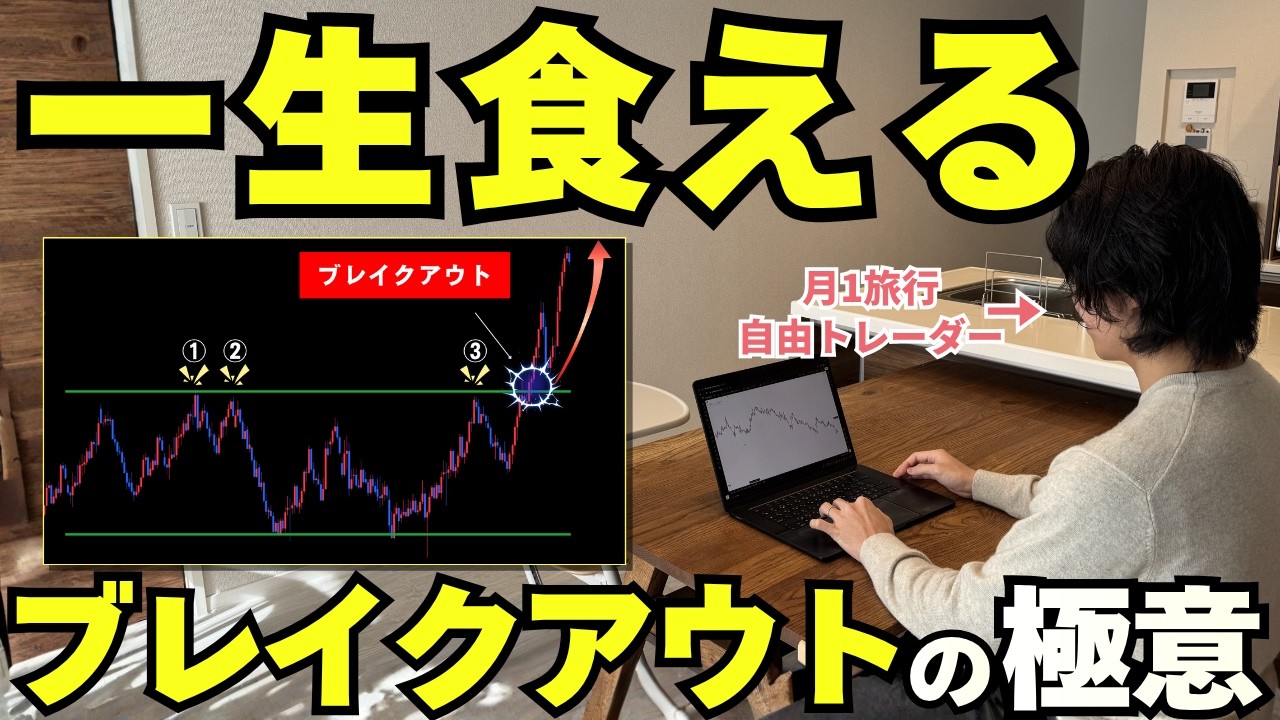 【ダマシ完封】爆伸びするブレイクアウトを捉えるコツ3選