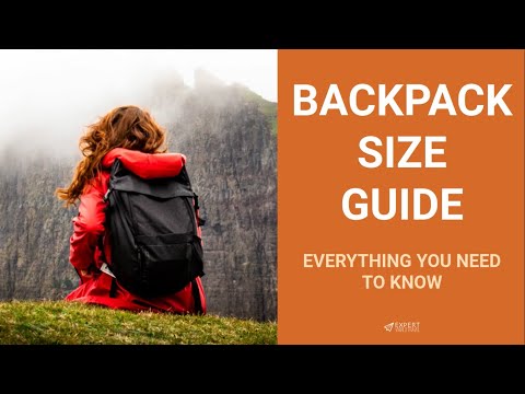 Backpack Size Guide: Everything You Need To Know