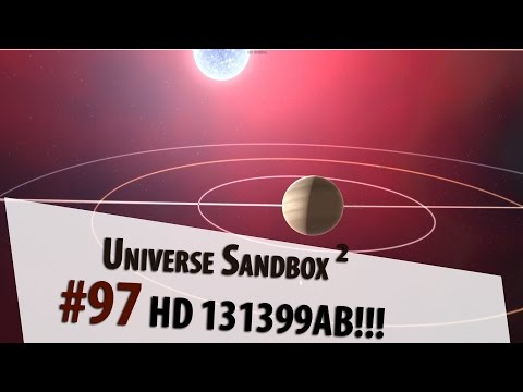 Universe Sandbox ² "HD 131399AB"