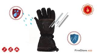 Alpenheat rukavice AG2 Feuerhandschuh - velikost S