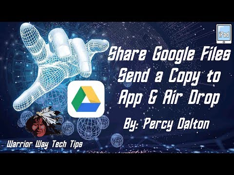 Google-File Share Out to Other App and Airdrop by Percy Dalton