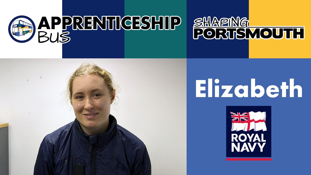 Apprenticeship Bus: Elizabeth from the Royal Navy