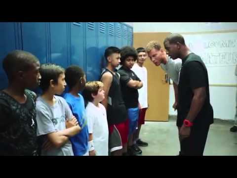 Blake Griffin and Chris Paul roast some kids (funny)