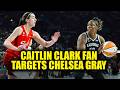 Caitlin Clark Fan Faces KARMA Over Racist Messages to Black WNBA Star