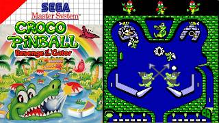 Croco Pinball (Sega Master System) Homebrew
