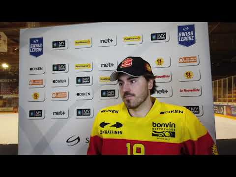 06.02.2021 HC Sierre – EVZ Academy 2-3 après prolongation Loic Vouardoux