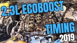 Re-Timing 2.3L Ford Ecoboost Engine (2019 Mustang), Crankshaft Pulley Seal Replacement