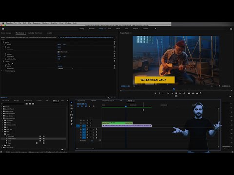 Building Basic Custom Lower 3rds in Adobe Premiere Pro