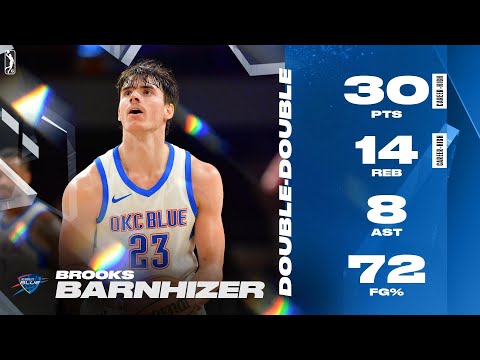 Brooks Barnhizer Scores Career-High 30 PTS 14 REB