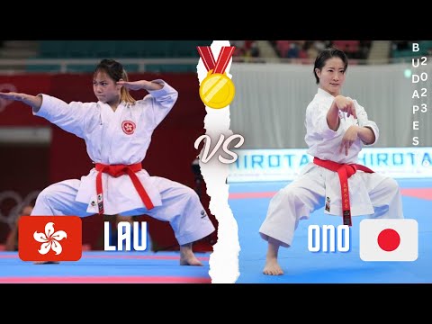 Female Kata Final - Grace Lau vs Hikaru Ono | Budapest 2023 #wkf