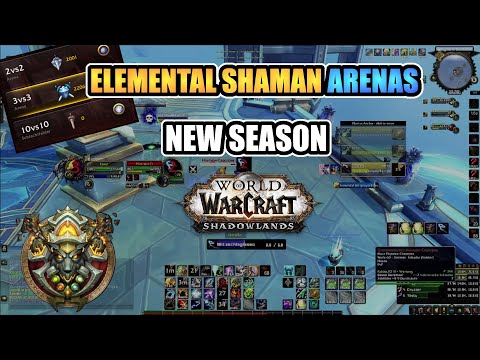 FIRST SEASON RATING PUSH 3v3 AS ELEMENTAL SHAMAN! 🔥 | [WoW Shadowlands]