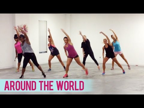 Natalie La Rose - Around The World ft. Fetty Wap (Dance Fitness with Jessica)
