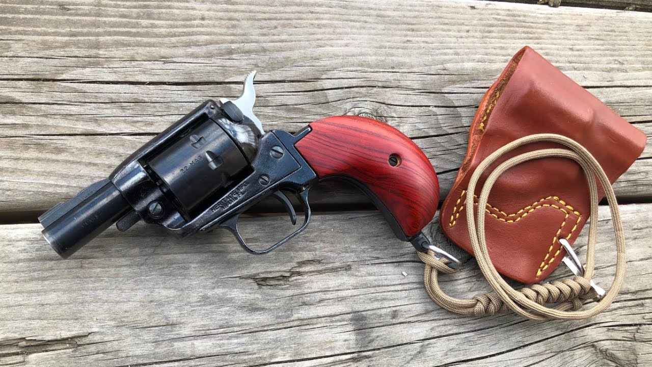 Heritage Rough Rider Custom Revolver - Shorty 9 Shot .22 WMR (Barkeep Inspiration)