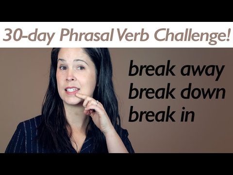 PHRASAL VERB BREAK part 1