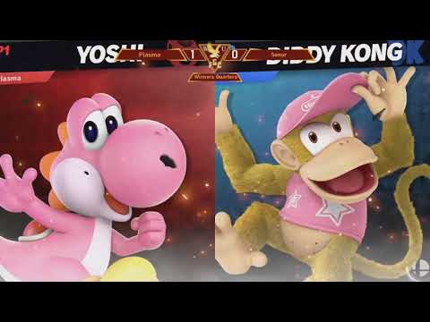 BOTN 6 - Plasma (Yoshi) VS SeñorTaxPayer (Diddy Kong) - SSBU Winners Quarters