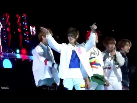 150523 Dream Concert BTOB - WOW (Minhyuk focus)