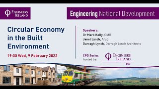 Engineering National Development: Circular Economy in the Built Environment
