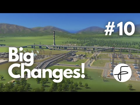Remaking the Oil Industry! New Highway Layout! - Cities: Skylines Season 2 Ep. 10 - Ultrawide HD