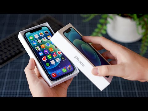 iPhone 12 & 12 Pro unboxing, size comparison & giveaway!