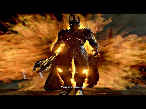 Shadow of War - Sauron Final Boss Fight & Ending [1080P 60FPS] PS4 Pro