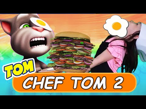 Talking Tom Friends in REAL LIFE - 👨🏻‍🍳🍔 Chef Tom vs. Chef Hank Cooking Show Part 2 (S2 Episode 11)