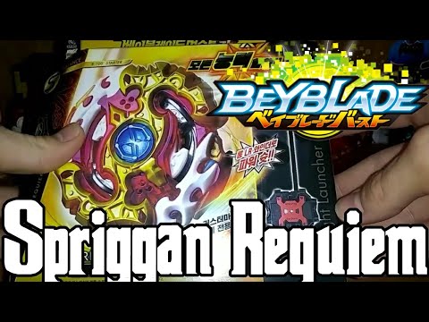 Beyblade Burst God/Evolution - Spriggan Requiem 0.Zt Starter (B-100) Unboxing & Review