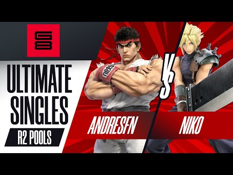 Andresfn vs Niko - Pools R2 Ultimate Singles - Genesis 8 | Ryu vs Cloud
