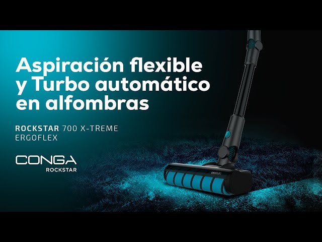 Cecotec Conga RockStar 700 X-Treme ErgoFlex Aspirador Vertical 430W video