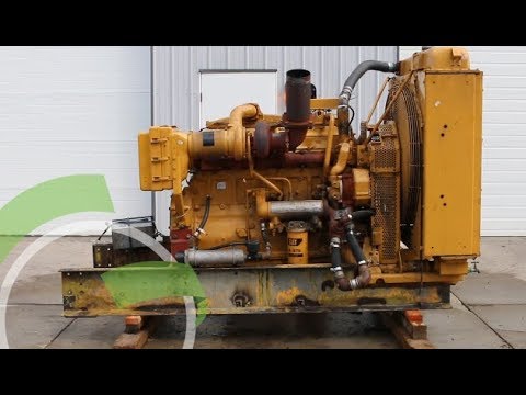 Green Industrial - USED 480HP CATERPILLAR 3406 DIESEL ENGINE