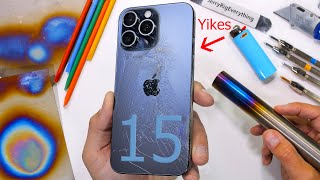 iPhone 15 Proの落下テストの結果「背面ガラスが従来よりも割れ iPhone 15 Proの落下テストの結果「背面ガラスが従来よりも割れ