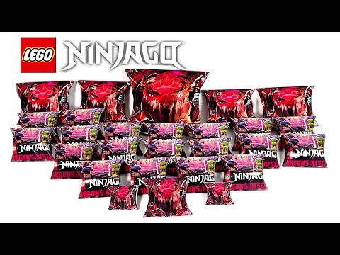 Mystery LEGO Ninjago Blinde Bags Minifigures - 25+ Pack Opening!