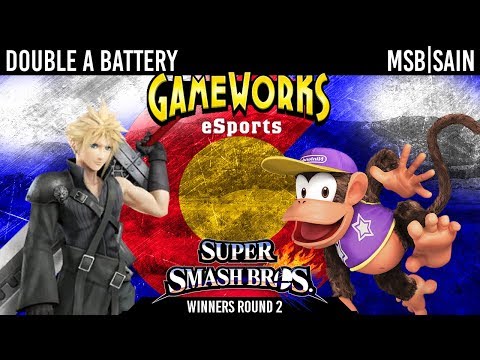 For Glory Friday #103 - Double A Battery (Cloud) Vs. MSB|Sain (Diddy Kong, Roy) - Winners Round 2