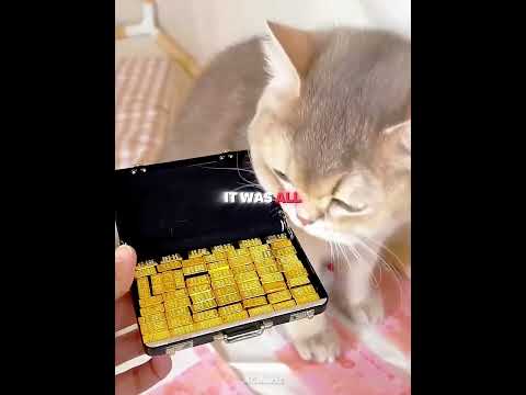 She followed her cat and found gold everywhere. #usa#shorts