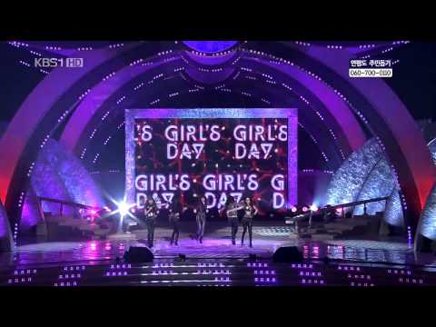 [HD] 101205 Girl's Day Nothing Lasts Forever @ KBS 2nd Republic of Korea Human Target Awar